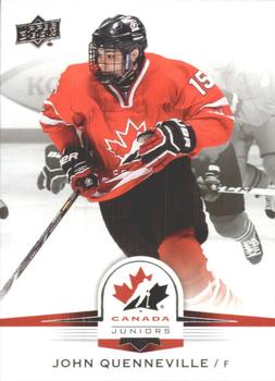 2014 Upper Deck Team Canada Juniors #41 John Quenneville Front