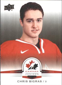 2014 Upper Deck Team Canada Juniors #46 Chris Bigras Front