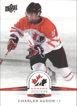 2014 Upper Deck Team Canada Juniors #52 Charles Hudon Front