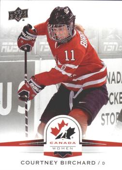 2014 Upper Deck Team Canada Juniors #64 Courtney Birchard Front