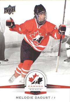 2014 Upper Deck Team Canada Juniors #70 Melodie Daoust Front