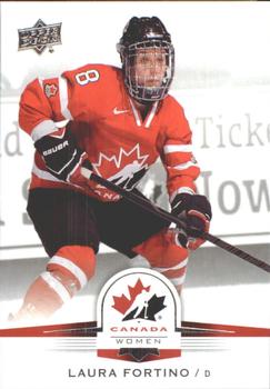 2014 Upper Deck Team Canada Juniors #71 Laura Fortino Front
