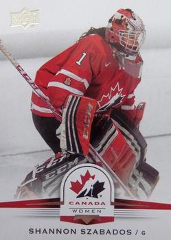 2014 Upper Deck Team Canada Juniors #84 Shannon Szabados Front