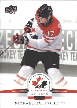 2014 Upper Deck Team Canada Juniors #95 Michael Dal Colle Front