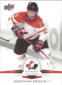 2014 Upper Deck Team Canada Juniors #100 Jonathan Drouin Front
