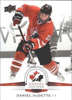 2014 Upper Deck Team Canada Juniors #119 Daniel Audette Front