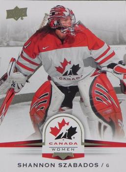 2014 Upper Deck Team Canada Juniors #150 Shannon Szabados Front