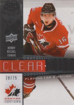 2014 Upper Deck Team Canada Juniors - Clear Cut Playing for a Nation #PFN-21 Kerby Rychel Front