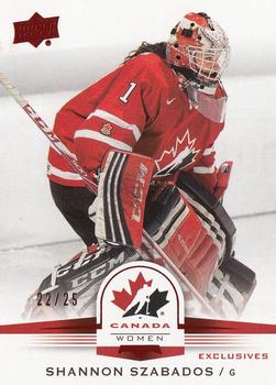 2014 Upper Deck Team Canada Juniors - High Gloss #84 Shannon Szabados Front