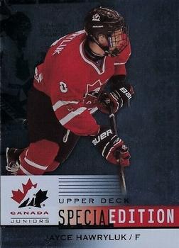 2014 Upper Deck Team Canada Juniors - Special Edition #SE-3 Jayce Hawryluk Front