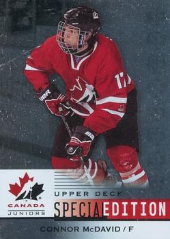 2014 Upper Deck Team Canada Juniors - Special Edition #SE-11 Connor McDavid Front