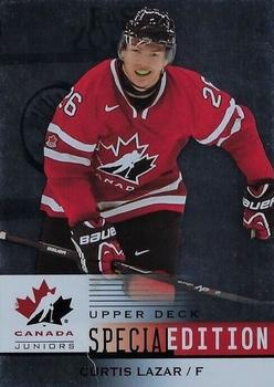 2014 Upper Deck Team Canada Juniors - Special Edition #SE-12 Curtis Lazar Front