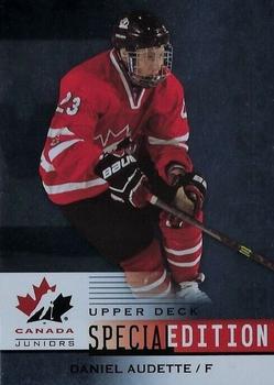 2014 Upper Deck Team Canada Juniors - Special Edition #SE-13 Daniel Audette Front