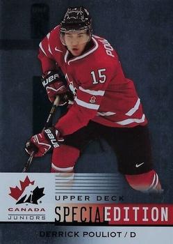2014 Upper Deck Team Canada Juniors - Special Edition #SE-14 Derrick Pouliot Front