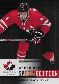 2014 Upper Deck Team Canada Juniors - Special Edition #SE-29 Conner Bleackley Front