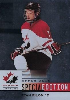 2014 Upper Deck Team Canada Juniors - Special Edition #SE-39 Ryan Pilon Front
