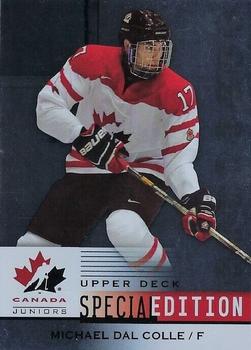 2014 Upper Deck Team Canada Juniors - Special Edition #SE-44 Michael Dal Colle Front