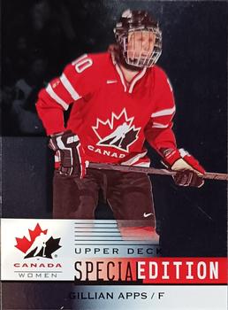 2014 Upper Deck Team Canada Juniors - Special Edition #SE-53 Gillian Apps Front