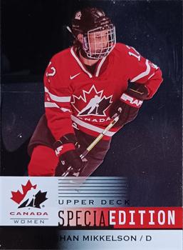 2014 Upper Deck Team Canada Juniors - Special Edition #SE-55 Meaghan Mikkelson Front