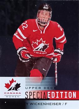 2014 Upper Deck Team Canada Juniors - Special Edition #SE-57 Hayley Wickenheiser Front