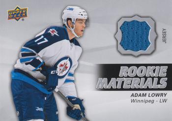 2014-15 Upper Deck - Rookie Materials #RM8 Adam Lowry Front