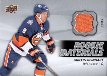 2014-15 Upper Deck - Rookie Materials #RM24 Griffin Reinhart Front