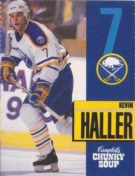 1991-92 Campbell's Buffalo Sabres #6 Kevin Haller Front