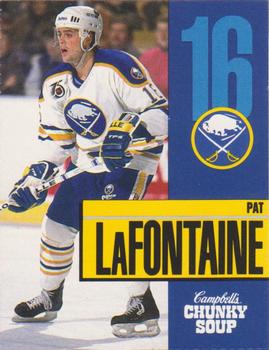 1991-92 Campbell's Buffalo Sabres #9 Pat LaFontaine Front