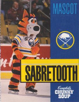 1991-92 Campbell's Buffalo Sabres #26 Sabretooth Front