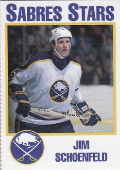 1993-94 NOCO Buffalo Sabres #NNO Jim Schoenfeld Front