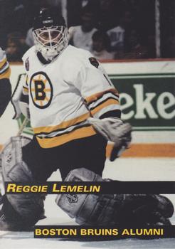 1998-99 Boston Bruins Alumni #1 Reggie Lemelin Front