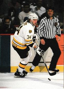 1990-91 Sports Action Boston Bruins #NNO Lyndon Byers Front