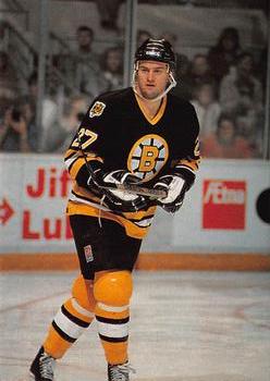 1990-91 Sports Action Boston Bruins #NNO Dave Christian Front