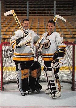 1990-91 Sports Action Boston Bruins #NNO Rejean Lemelin / Andy Moog Front