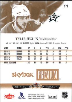 2014-15 Fleer Showcase - Skybox Premium #11 Tyler Seguin Back