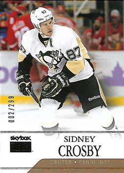 2014-15 Fleer Showcase - Skybox Premium #27 Sidney Crosby Front