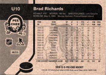 2014-15 Upper Deck - 2014-15 O-Pee-Chee Update Retro #U10 Brad Richards Back