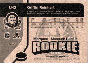 2014-15 Upper Deck - 2014-15 O-Pee-Chee Update Retro #U42 Griffin Reinhart Back