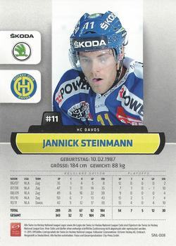 2011-12 PCAS Swiss National League #SNL-008 Jannick Steinmann Back