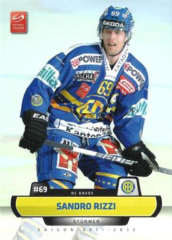 2011-12 PCAS Swiss National League #SNL-014 Sandro Rizzi Front