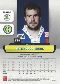 2011-12 PCAS Swiss National League #SNL-017 Peter Guggisberg Back