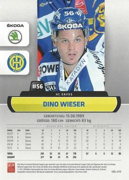 2011-12 PCAS Swiss National League #SNL-019 Dino Wieser Back