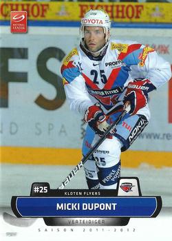 2011-12 PCAS Swiss National League #SNL-025 Micki DuPont Front