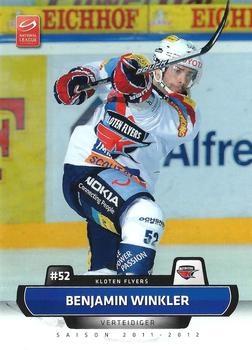 2011-12 PCAS Swiss National League #SNL-026 Benjamin Winkler Front