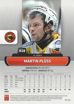 2011-12 PCAS Swiss National League #SNL-056 Martin Plüss Back