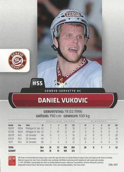 2011-12 PCAS Swiss National League #SNL-091 Daniel Vukovic Back