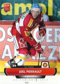2011-12 PCAS Swiss National League #SNL-114 Joel Perrault Front