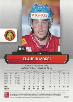 2011-12 PCAS Swiss National League #SNL-117 Claudio Moggi Back