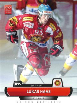 2011-12 PCAS Swiss National League #SNL-123 Lukas Haas Front