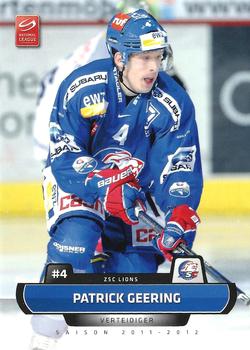 2011-12 PCAS Swiss National League #SNL-129 Patrick Geering Front